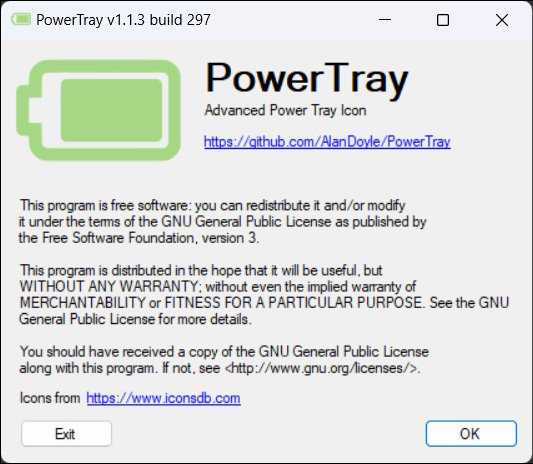 PowerTray v1.1.3